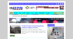 Desktop Screenshot of keprinews.com